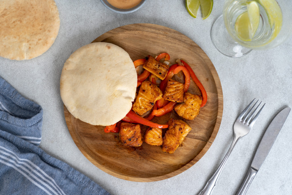zalm shoarma